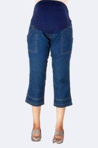 Morph Maternity Casual Denim Maternity Capri