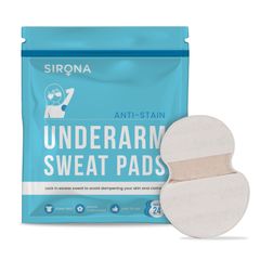 Sirona Under Arm Sweat Pads for Men and Women  -  24 Pads
