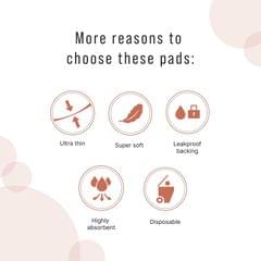 Sirona Disposable Maternity and Nursing Breast Pads for Women  -  12 Pads