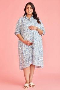 The Mama Project Ira Relaxed & Fuss Free Nursing & Maternity Dress