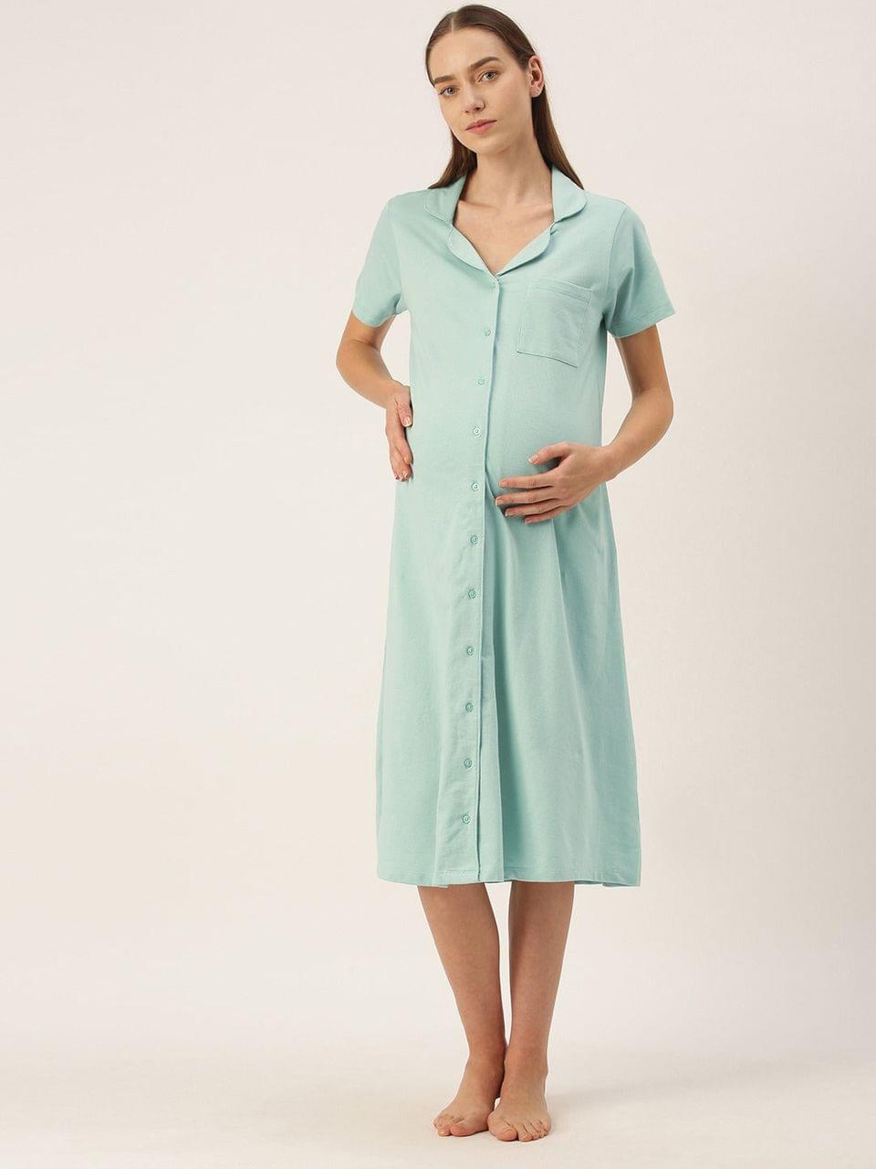 Nejo Feeding/Nursing Maternity Hospital Dress