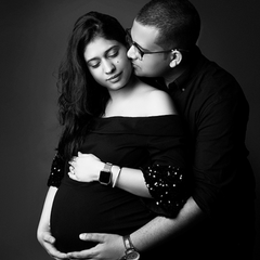 Indoor Studio Maternity Shoot By Camotions