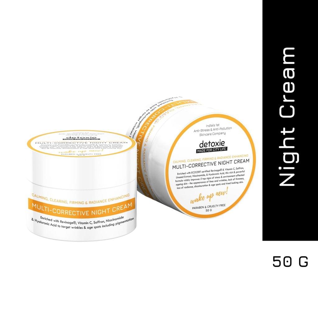 Detoxie Multi-Corrective Night Cream, 50gm