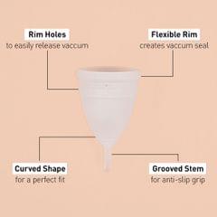 Sirona Reusable Menstrual Cup -  Small (1 Unit)