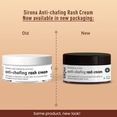 Sirona Natural Anti Chafing Rash Cream With 5 Magical Herbs - 25 Gm
