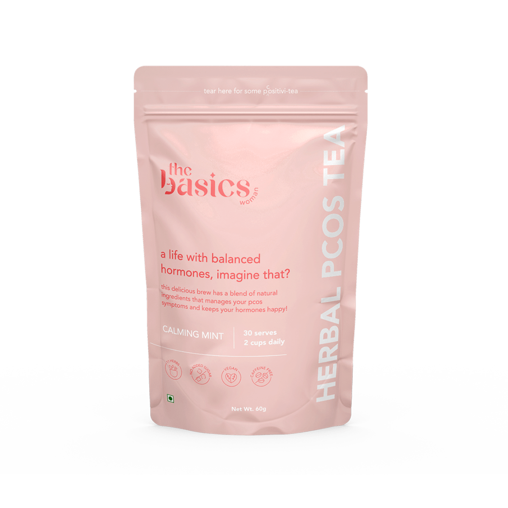 The Basics Herbal PCOS Tea, (60G-180G)