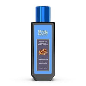 Blue Nectar Devtvakadi Ayurvedic Pain Relief oil Body, Back, Knee and Legs with Cinnamon and Clove (17 Herbs, 100 ml)