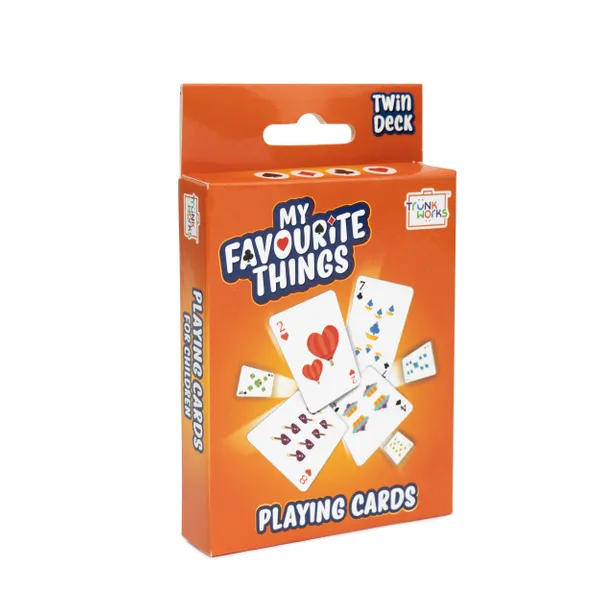My Favourite Things Playing Cards for Children