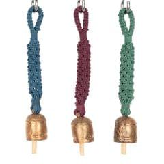 Classic Hand-Knotted Wind Chime with Metal Bell (Single pc)