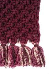 Classic Fringe Hand-Knotted Coaster (Set of 2)