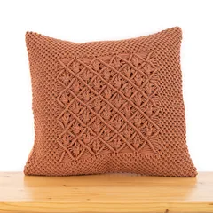 Diamond Hand-Knotted Cushion Cover (Single pc)