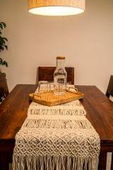 Jewel Hand-Knotted  Table Runner