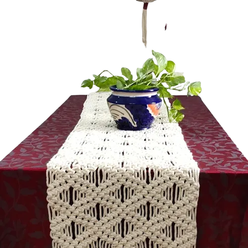 Macrame  table runner