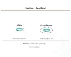 Matching Set Corduroy Dog Collar with Bond Band For Human