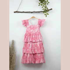 Cotton Candy tiered dress