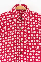 Red Polka Dots shirt