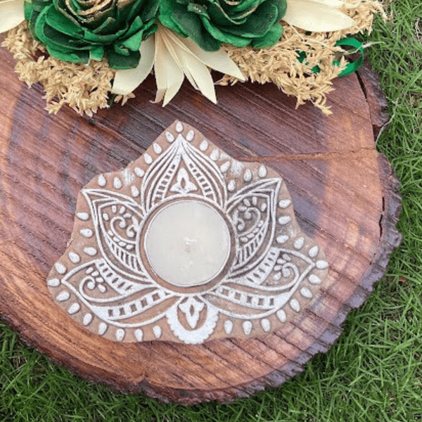 Lotus Diya