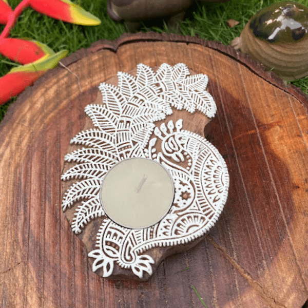 Peacock Diya