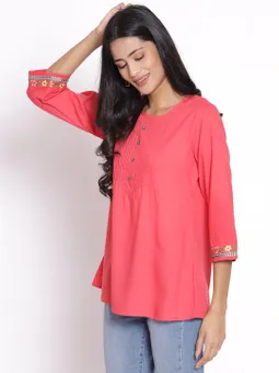 A-line Solid Tunic Two