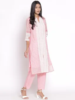 Straight Kurta With Trouser Two