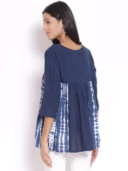 Striped Solid Tunic Back