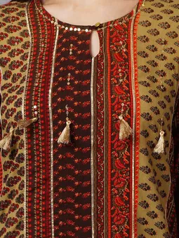 Straight Kurta With Pant Two