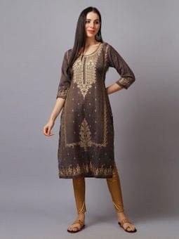 Ornamental Kurta Front