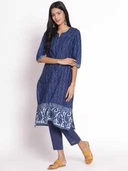 Abstract Kurta With Trouser One