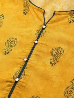 Ornamental Kurta With Pant Three