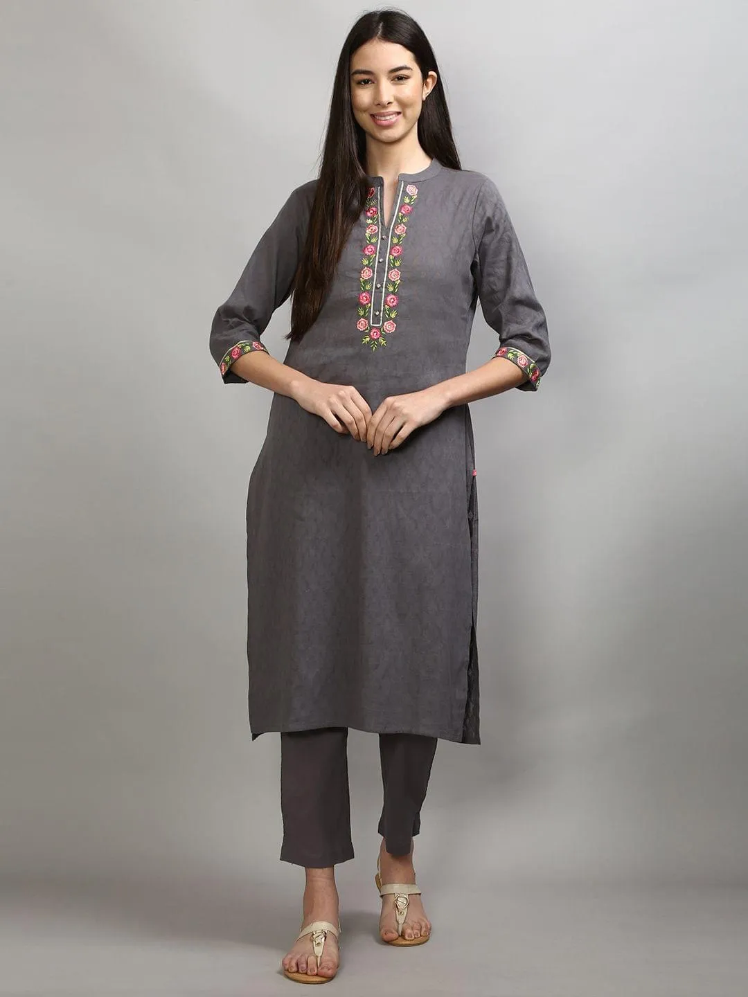 Kurta With Trouser Front