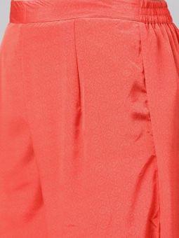 Printed Kurta Palazzo With Dupatta One
