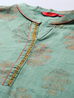 Floral Kurta With Pant Two