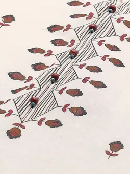 Geometric Kurta Pant With Dupatta Closer One