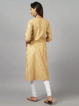 Floral Kurta Back