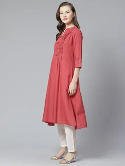 Rayon Solid Kurta Two