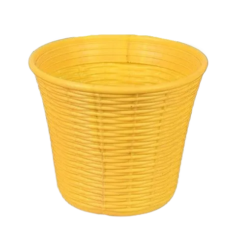 12 Inch Plastic Hilex Pot - Yellow