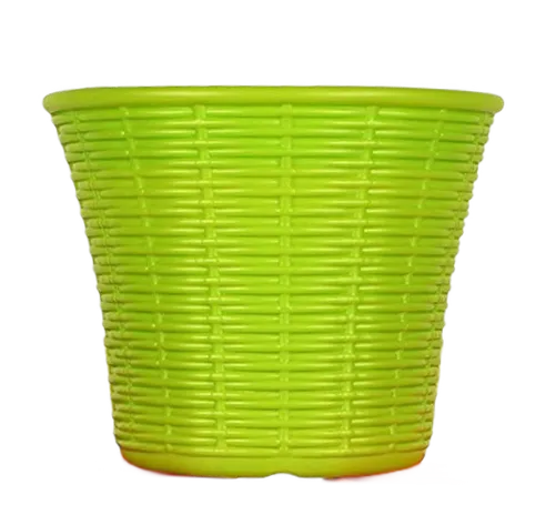 10 Inch Plastic Hilex Pot - Golden