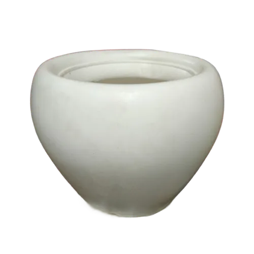 14 Inch Plastic Apple Pot - White