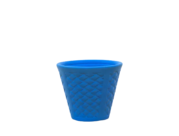 12X10.5 Inch Modern - Blue Unbreakable Plastic Pot