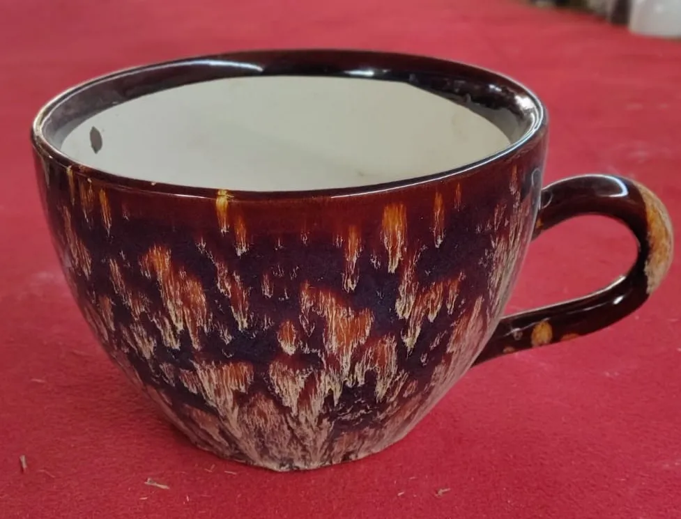 10 Inch Lava Cup Ceramic Planter
