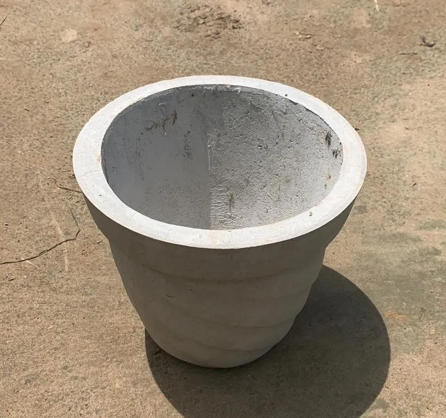 10 inch - Spiral Design Cement Bowl