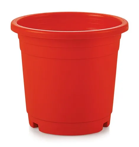 6 inch - Red Nursery Pot