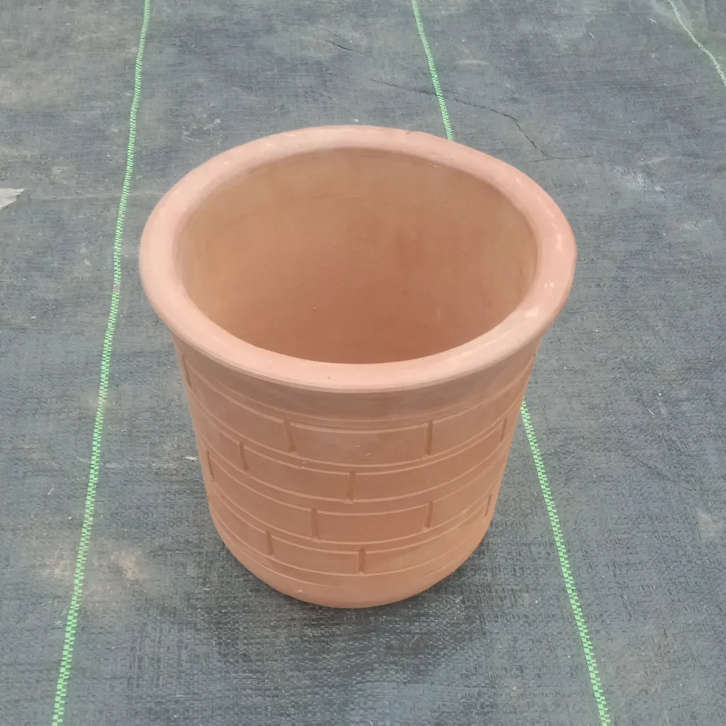 8 Inch Designer Clay pot