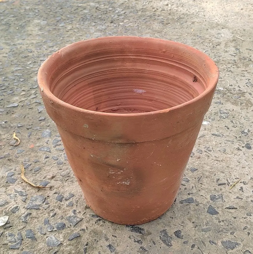 10 Inch Elegant Clay Pot