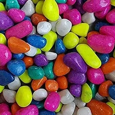 Decorative Mix Colour Small Pebbles - 1 kg