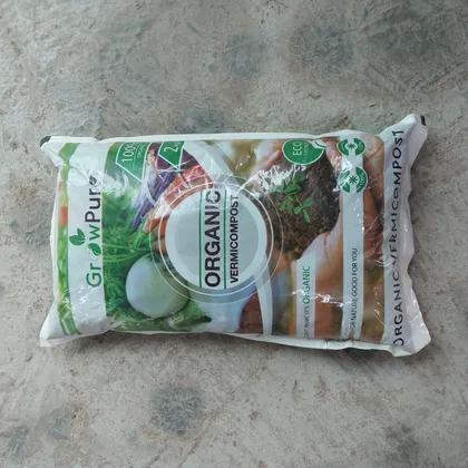 Grow Pure Vermi Compost - 2 Kg
