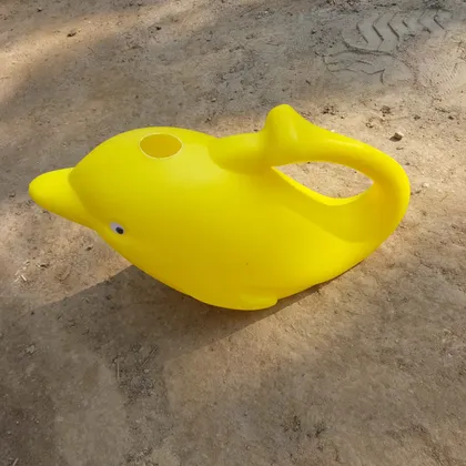 Buy Yellow Fish Designer Watering Can - 1 Ltr Online | Urvann.com
