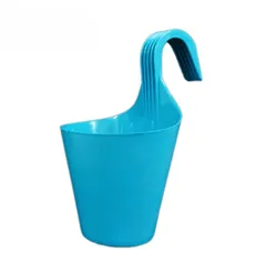 Buy 7  X 5 Inch Single Hook Plastic Hanging Planter (any colour) Online | Urvann.com