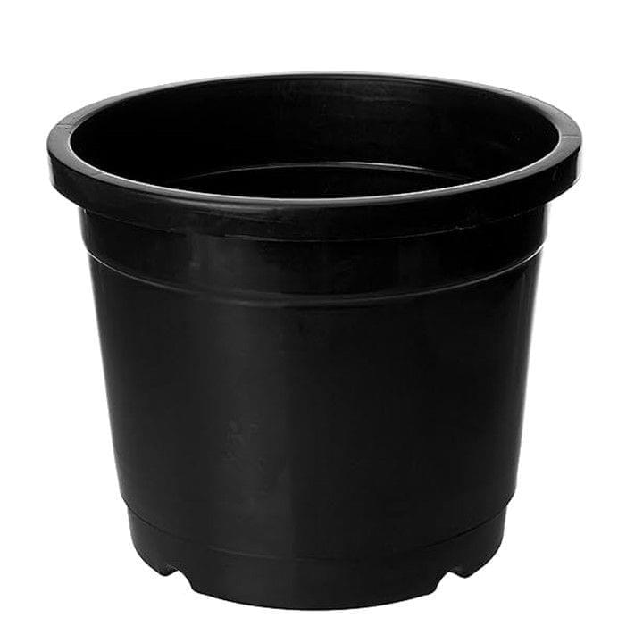 4 Inch Black Plastic Nursery Pot