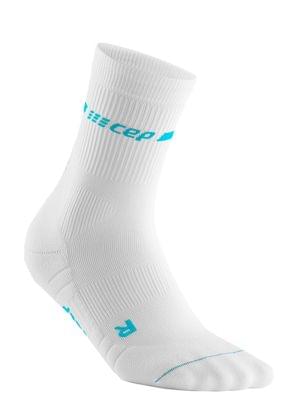 CEP NEON MID-CUT SOCKS, NEON PINK, MEN IV